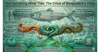 How Bangladesh's beloved Hilsa slipping away