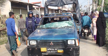 হবিগঞ্জে পুলিশের সঙ্গে ছাত্রদলের সংঘর্ষ, আহত ২৫