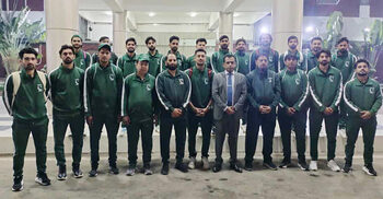 ঢাকায় পাকিস্তান হকি দল