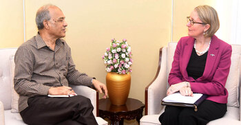 Home adviser seeks UK support for police reform