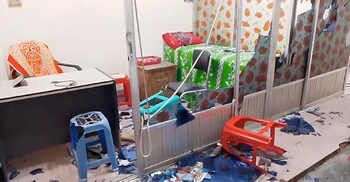 দুপুরে নবজাতক রাতে মায়ের মৃত্যু, ক্লিনিক ভাঙচুর