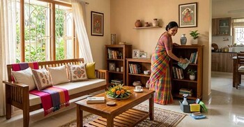 অগোছালো ঘর? ৫-৫-৫ কৌশলেই সমাধান