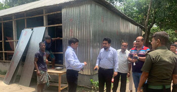 Govt repairs Hindu houses damaged in mob attacks in Rangpur