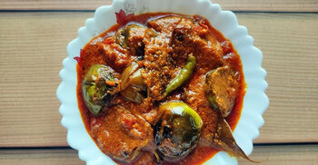 বেগুনের কোরমার সহজ রেসিপি