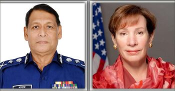 আইজিপির সঙ্গে মার্কিন রাষ্ট্রদূতের সাক্ষাৎ