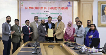 সোনালী লাইফ-মিলভিক বাংলাদেশের চুক্তি সই