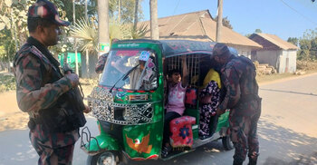 কুমিল্লা সীমান্তে সতর্ক বিজিবি, বিভিন্ন পয়েন্টে তল্লাশি