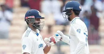 India reach 205-3 at lunch, extending lead to 432
