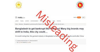 India.com report on Bangladesh apparel industry misleading: CA press wing