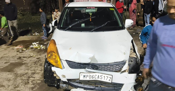 মধ্যপ্রদেশে বিজেপি নেতার গাড়ি চাপায় শিশুসহ নিহত ২