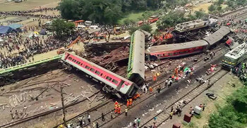 ভারতে রেল দুর্ঘটনায় এক বছরে ২১ হাজারের বেশি মৃত্যু