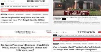 ‘Bangladesh reports’ put credibility of Indian media into question