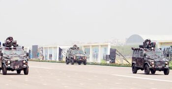 জাতীয় দিবস প্যারেডে প্রথমবারের মতো বিজিবির যান্ত্রিক বহর