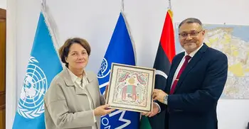 আইওএম লিবিয়ার চিফের সঙ্গে রাষ্ট্রদূত খায়রুল বাশারের বৈঠক