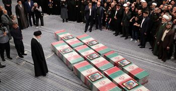 Khamenei says Israel ‘must be punished’ for Syria embassy attack