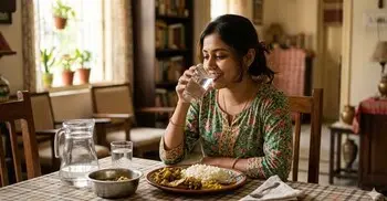 খাবারের সময় পানি খাওয়া কি বিপজ্জনক? যা বলছে বিজ্ঞান