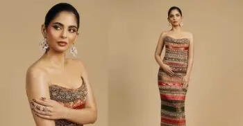 ৪৫০ ঘণ্টার ড্রেসে ইশার জাদু