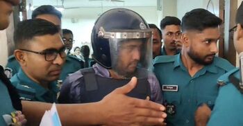 বাসে অগ্নিসংযোগের মামলায় আওয়ামী লীগ নেতা শামীম ৫ দিনের রিমান্ডে