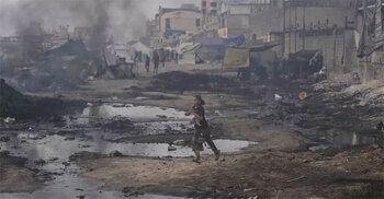 14 killed in firing by Israeli forces, allies near Gaza aid site