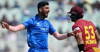 ওয়েস্ট ইন্ডিজকে ১৬৫ রানে আটকে রাখলো ইতালি