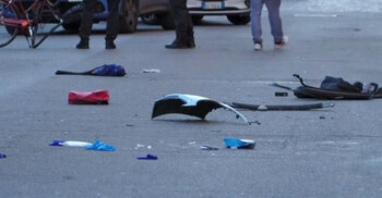 8 injured as man drives car into pedestrians in Italy