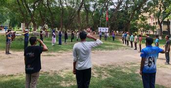 ইবি রোভার স্কাউটের তিন দিনব্যাপী তাঁবুবাস শুরু