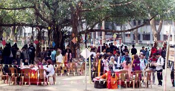 শীতের পিঠা ও গ্রামীণ সাজে তারুণ্যের দিনব্যাপী উৎসব