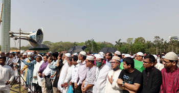 সোহরাওয়ার্দীতে জাফরুল্লাহ চৌধুরীর তৃতীয় জানাজা অনুষ্ঠিত