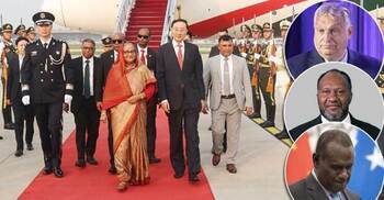 Apart from Sheikh Hasina, 3 more heads of govts in Beijing