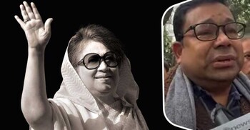 ভেঙে পড়েছেন মনির খান, কাঁদছেন দোয়া চাইছেন নেত্রীর জন্য