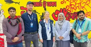 ইইউ ইলেকশন অবসারভেশন টিমের সঙ্গে এনসিপির বৈঠক