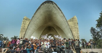 শেরে বাংলা-হাদির কবর জিয়ারতে শুরু এনসিপির নির্বাচনি যাত্রা
