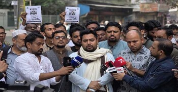 ঢাকা-১১ আসনজুড়ে ভয়ের পরিবেশ, মানা হচ্ছে না আচরণবিধিও: নাহিদ