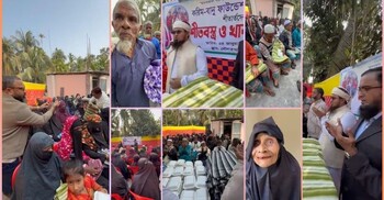 দৌলতখানের অসহায়-দুস্থ মানুষের পাশে করিম-বানু ফাউন্ডেশন