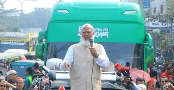 প্রচারণার বাস জামায়াত আমিরের জন্য নয়, ব্যবহার করবেন কর্মীরা