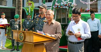 নির্বাচনে ভাইটাল রোল প্লে করবে আনসার সদস্যরা: স্বরাষ্ট্র উপদেষ্টা