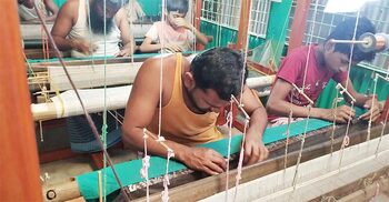 ঈদ সামনে দেড়শ কোটি টাকার জামদানি বিক্রির আশা