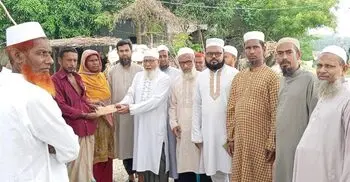 কিশোরগঞ্জের দুই জুলাই শহীদ পরিবারের পাশে জামায়াত