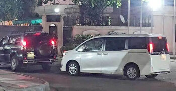 Jamaat delegation at Jamuna