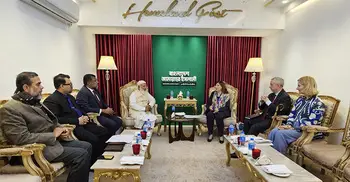 জামায়াত আমিরের সঙ্গে ইইউর প্রতিনিধি দলের সাক্ষাৎ