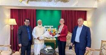 জামায়াত আমিরের সঙ্গে ব্রিটিশ হাইকমিশনারের সাক্ষাৎ