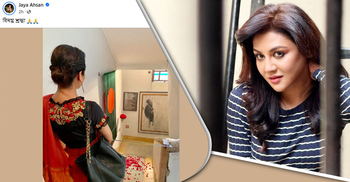 দেরিতে শোকের পোস্ট, দুপক্ষের তীরে বিধছেন জয়া