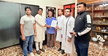 ওসমান হাদি হত্যার বিচার ও নিরাপত্তা নিশ্চিতে ছাত্রদলের স্মারকলিপি