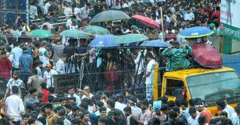 Thousands gather at Shahbagh to join JCD rally