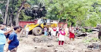 যশোরে আ’লীগের ২ কার্যালয়সহ শতাধিক অবৈধ স্থাপনা উচ্ছেদ