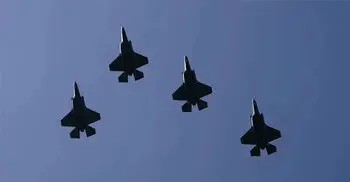 US F-35 hit by suspected Iranian fire makes emergency landing