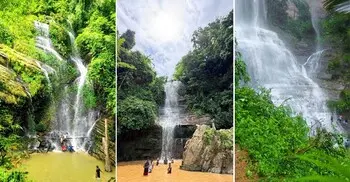 রাঙ্গামাটির দুর্গম অরণ্যে নান্দনিক সব পাহাড়ি ঝরনা
