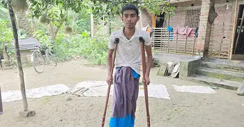 শ্রমিক ভিসায় রাশিয়া গিয়ে যুদ্ধের ময়দানে রাজন, পঙ্গু হয়ে ফিরলেন দেশে