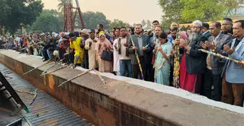 মোবারকগঞ্জ চিনিকলের আখ মাড়াই মৌসুম উদ্বোধন