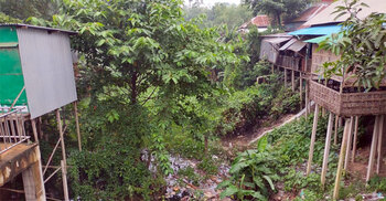 দখল-দূষণে অস্তিত্ব সংকটে বানিয়াজুরি খাল